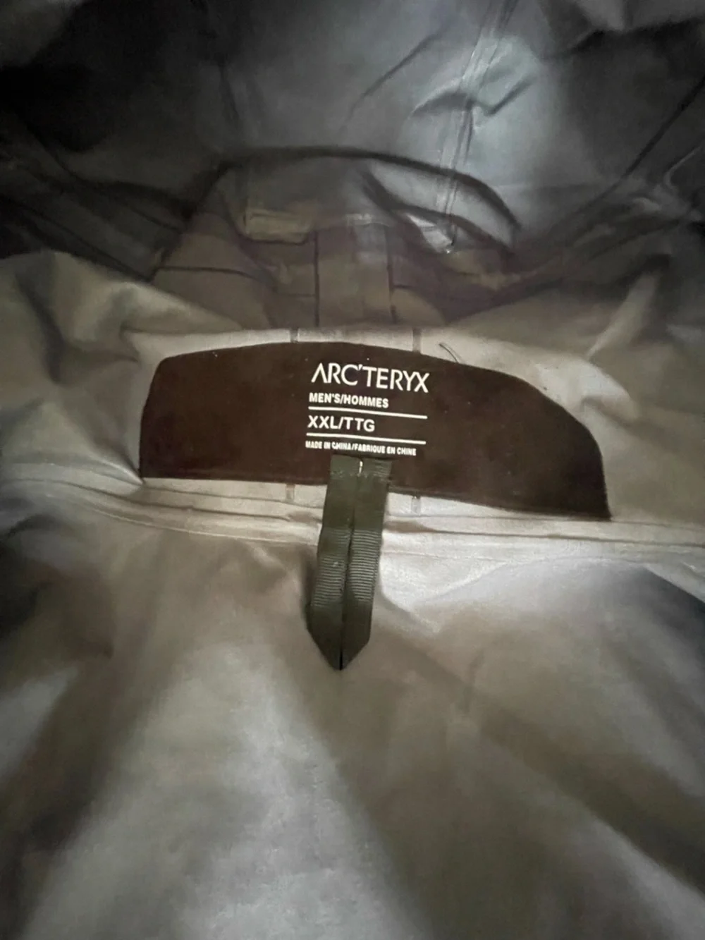 ARCTERYX GORETEX PRO PARKA SHELL NEW MENS XXL PTP 26 HEM 32 ARC BLUE RET $799 - Picture 5 of 14